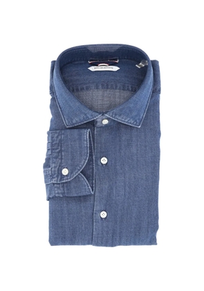 Guglielminotti buttoned shirt - Blue
