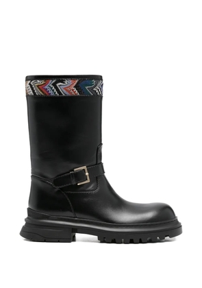 Missoni buckle trim boots - Black