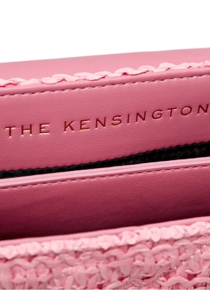 Kurt Geiger London woven chain-strap shoulder bag - Pink