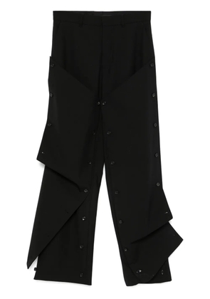 Y/Project detachable-panel trousers - Black