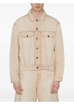 GUESS USA buttoned denim jacket - Neutrals