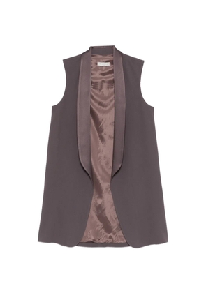 Antonelli shawl-collar coat - Purple