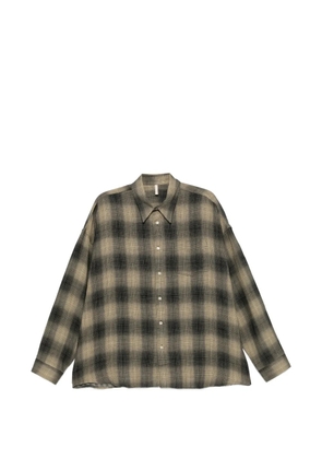 Sunflower Stable plaid-pattern shirt - Neutrals