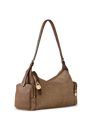 Borbonese medium Poche shoulder bag - Neutrals