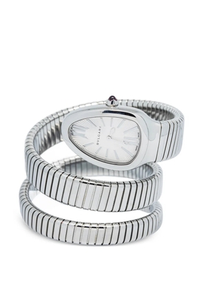 Bvlgari Pre-Owned Serpenti Tubogas 35mm watch - White