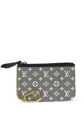 Louis Vuitton Pre-Owned 2013 Clés Monogram chain wallet - Blue