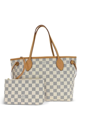Louis Vuitton Pre-Owned 2015 Damier Azur Neverfull tote bag - Neutrals
