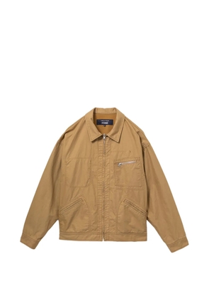 Comme des Garçons Homme long-sleeved military jacket - Neutrals