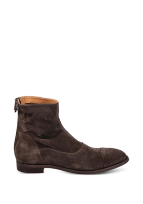 Alberto Fasciani back-zip boots - Brown