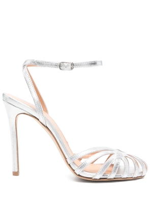 The Seller 100mm Olimpia sandals - Silver