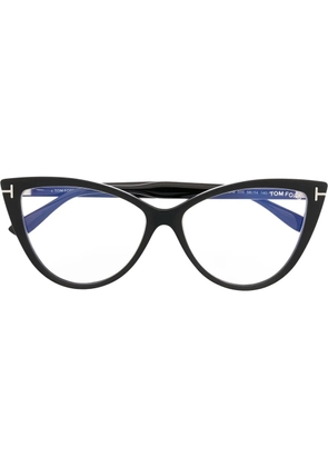 TOM FORD Eyewear cat-eye frame glasses - Black