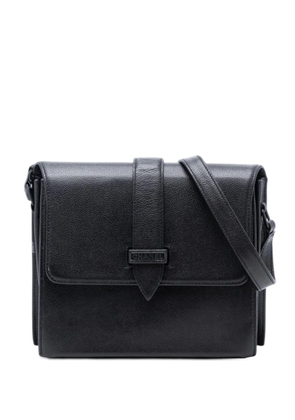 CHANEL Pre-Owned 1997-1999 Grained Calfskin Flap crossbody bag - Black