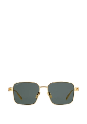 Gucci Eyewear square-frame sunglasses - Gold