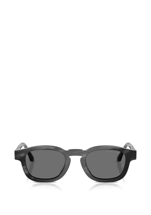Giorgio Armani round-frame sunglasses - Grey