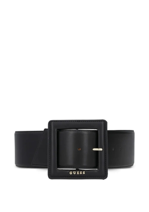 GUESS USA square-buckle belt - Black