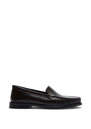 Aeyde Arthur stitched loafers - Brown