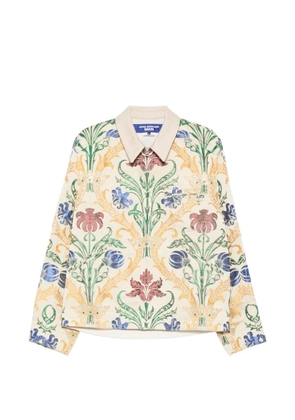 Junya Watanabe MAN floral-motifs jacket - Neutrals