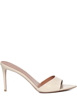 Giuliano Galiano 80mm Alixia mules - Neutrals