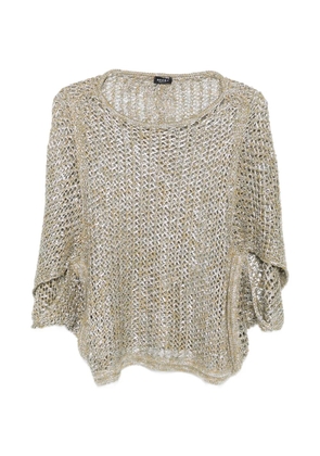 Neera open-knit sweater - Green