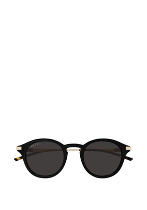 Gucci round sunglasses - Black