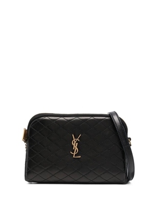Saint Laurent Gaby quilted cross body bag - Black