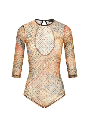 ETRO paisley-print bodysuit - Neutrals