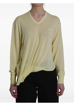 LOEWE logo-embroidered sweater - Yellow