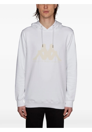 Kappa Kontroll logo-print hoodie - White