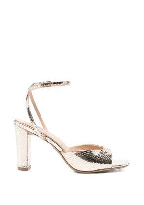 Lola Cruz Delila leather sandals - Gold