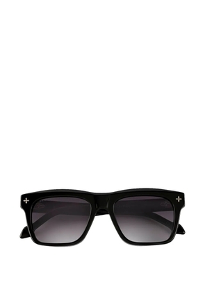 Dyrka star square-frame sunglasses - Black