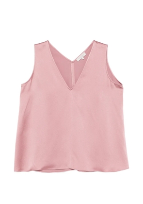 Antonelli Bergamo V-neck top - Pink
