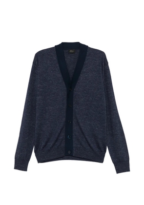 Brioni button cardigan - Blue