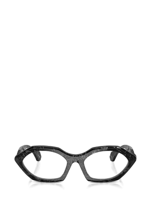 Alain Mikli geometric-frame glasses - Grey