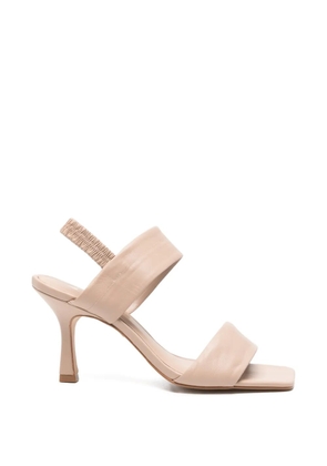 CARRANO square-toe sandals - Neutrals