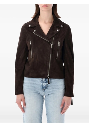 Sword zip jacket - Brown