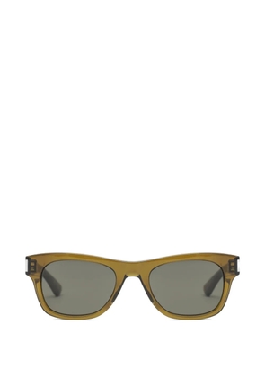 Saint Laurent SL 877 square-frame sunglasses - Brown