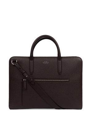 Smythson Ludlow briefcase - Brown