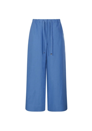 'S Max Mara Aurora palazzo trousers - Blue