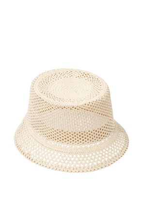 ERES palmyre open knit hat - Neutrals
