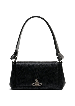 Vivienne Westwood medium Hazel leather tote bag - Black