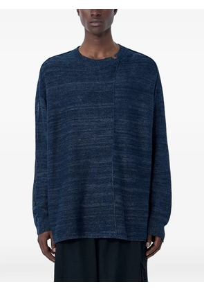 Yohji Yamamoto long-sleeve sweater - Blue
