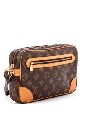Louis Vuitton Pre-Owned Marly Dragonne Monogram Canvas GM clutch bag - Brown