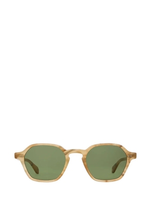 Garrett Leight Temescal geometric-frame sunglasses - Neutrals