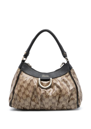 Gucci Pre-Owned 2000-2015 GG Crystal Abbey D Ring shoulder bag - Neutrals