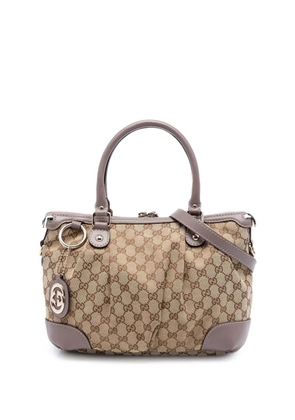 Gucci Pre-Owned 2016-2025 GG Canvas Sukey satchel - Neutrals