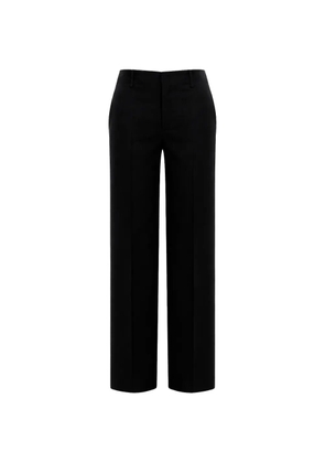 Alysi straight-leg trousers - Black
