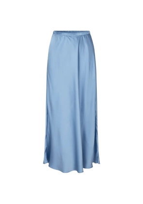 SAMSOE SAMSOE elasticated midi skirt - Blue