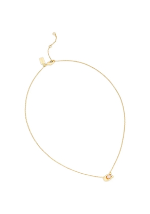 Coach pendant necklace - Gold