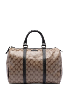 Gucci Pre-Owned 2016-2026 Medium GG Crystal Joy boston bag - Neutrals