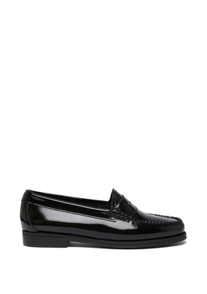 G.H.Bass Easy Weejuns patent-leather penny loafers - Black